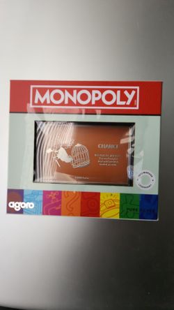 AGORO MONOPOLY CHANCE CARD 1 OZ PURE SILVER