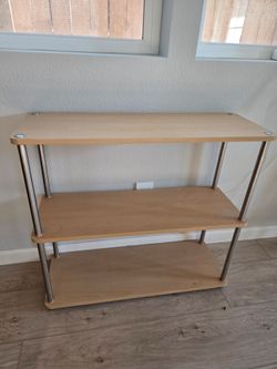 Japandi style organizer table