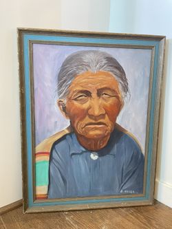 Navajo Canvas Painting