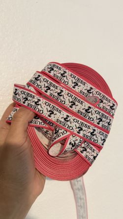 Guess 7/8” Ribbon Crafts Bows Designer Style Fashion 40