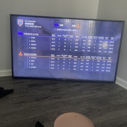 55” Fire tv Comes With Box And Stand 