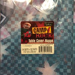 Camp Rock table covers
