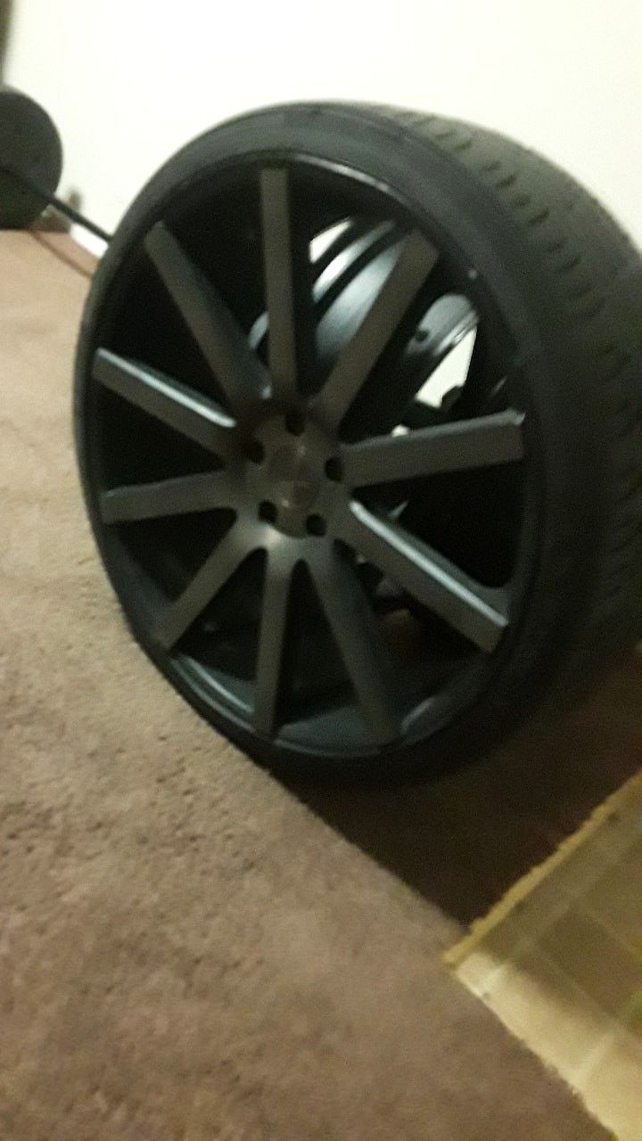 3 /22" dub rims