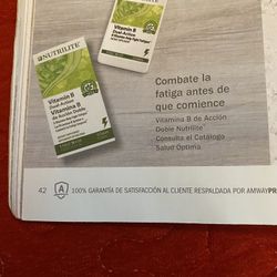 Vitamina B De Acion Doble Nutrilite