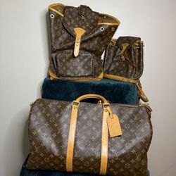 LV Duffle & Backpack bundle 