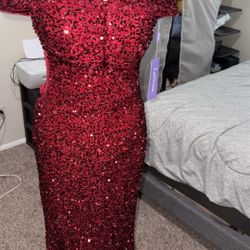 Prom Dress, Party, Engagement, Wine Color