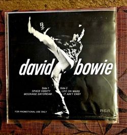 Rare promotional David Bowie vinyl