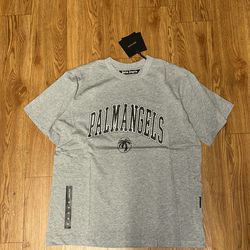 Grey palm angels t-shirt, size M