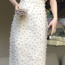 L Franklin Mint Diana Princess of Wales Porcelain Doll Original. No BOX.  New