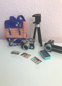American girl Z’s camera set