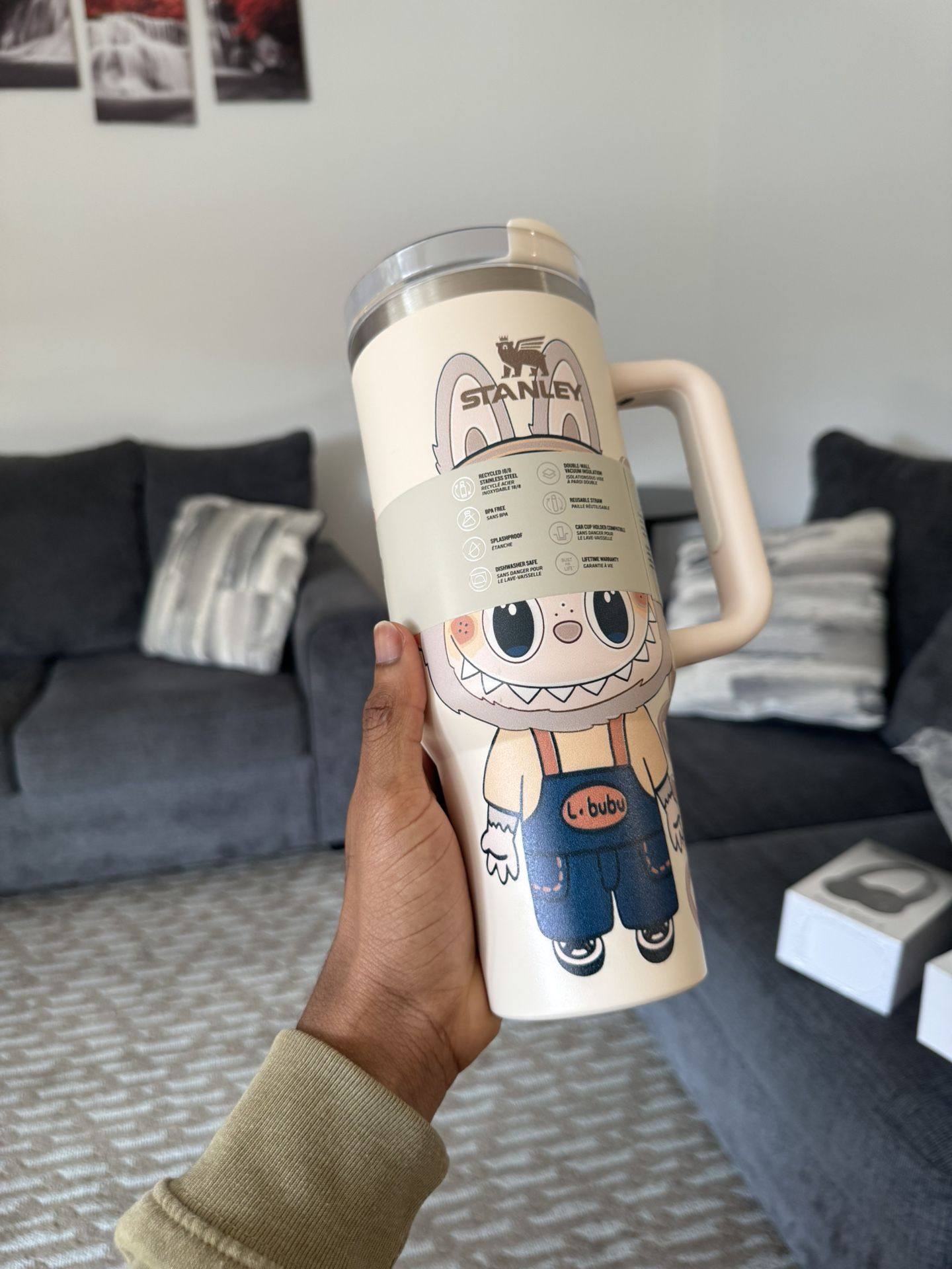 Labubu Stanley Cup 40oz