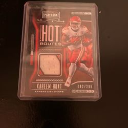 Kareem Hunt Football Card