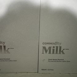 Commodity Milk Perfume 120 For Two (normal Price Is 155 Each)