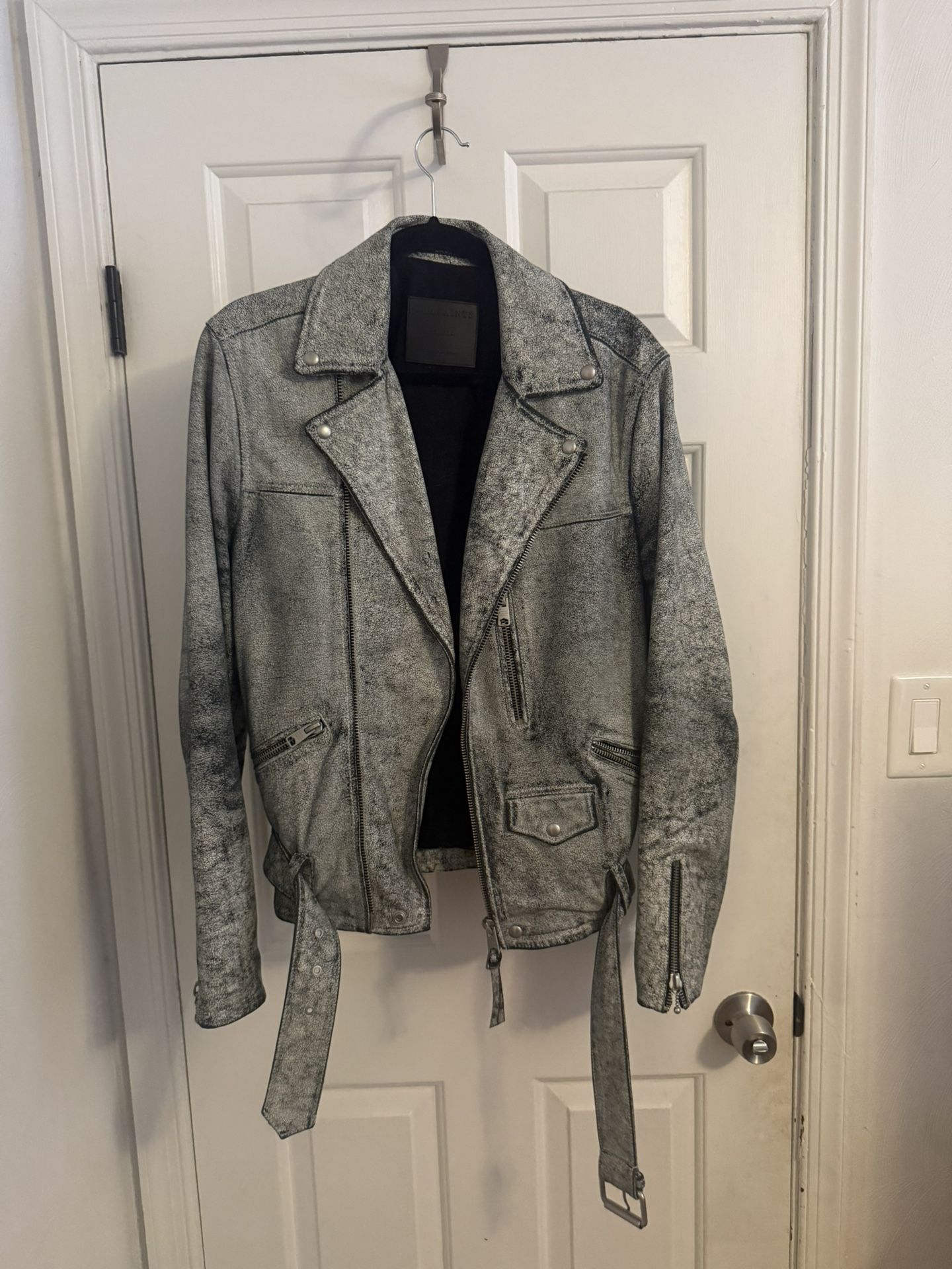 All Saints Men’s Leather Jacket