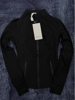 Lululemon Define Jacket | (Black Polka Dot)