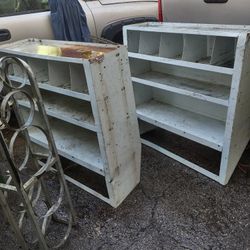 4 Estantes Con Gavetas Plásticas 