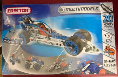 New Erector Multimodels Motorized Building Toy