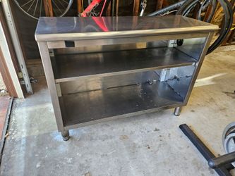 Stainless steel cabinet 48" x 18" x 36"