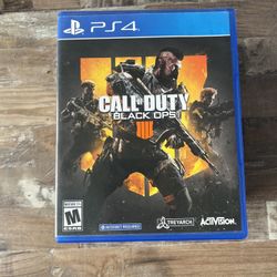 Call Of Duty Black Ops PS4 game