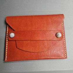 Orange Leather Case