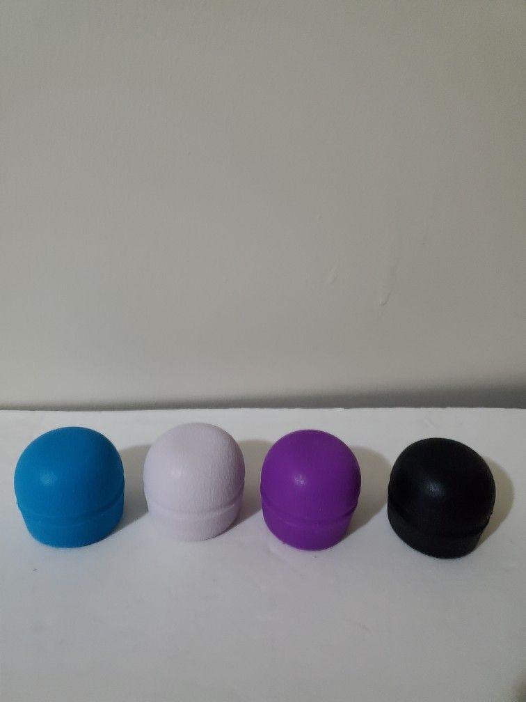 New Replacement Hitachi HV Magic Wand Cap Head Body Massager Vibrator Adam&Eve Set of 4