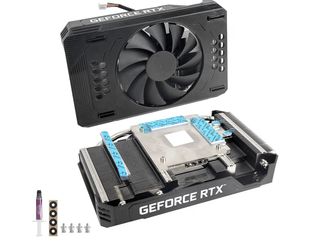 inRobert DIY ITX RTX 3060 Ti Heatsink with Fan – GPU Cooling Solution – Compatible with RTX A4000 Mining Card
