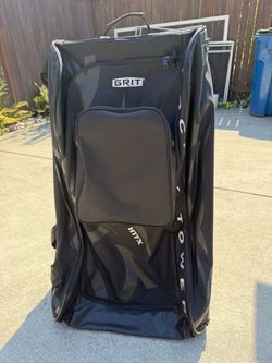 Grit HTFX Tower Hockey Bag (Wheeled) black (also have red listed)