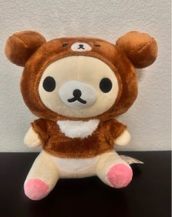 San-X Rilakkuma: Large Korilakkuma as costume Chairoikoguma 13” Plushie