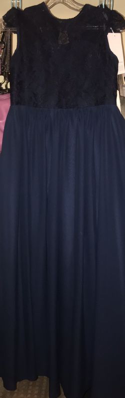 Dark Navy Special Occasion Dress
