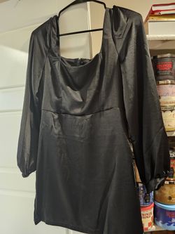 New Womens Black Cocktail Dress