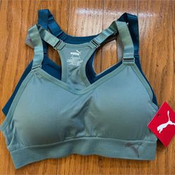 NWT Puma sports bra 3 pack 