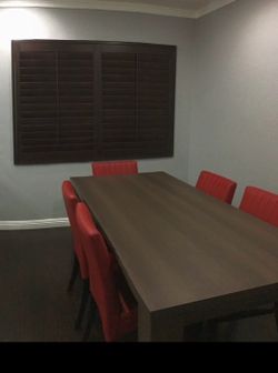 Table and 5 chairs