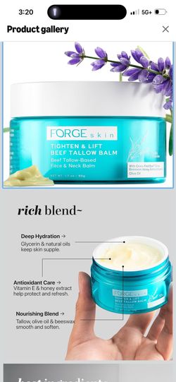Forge Skin® Tighten & Lift Balm for Women [TALLOW-BASED] -