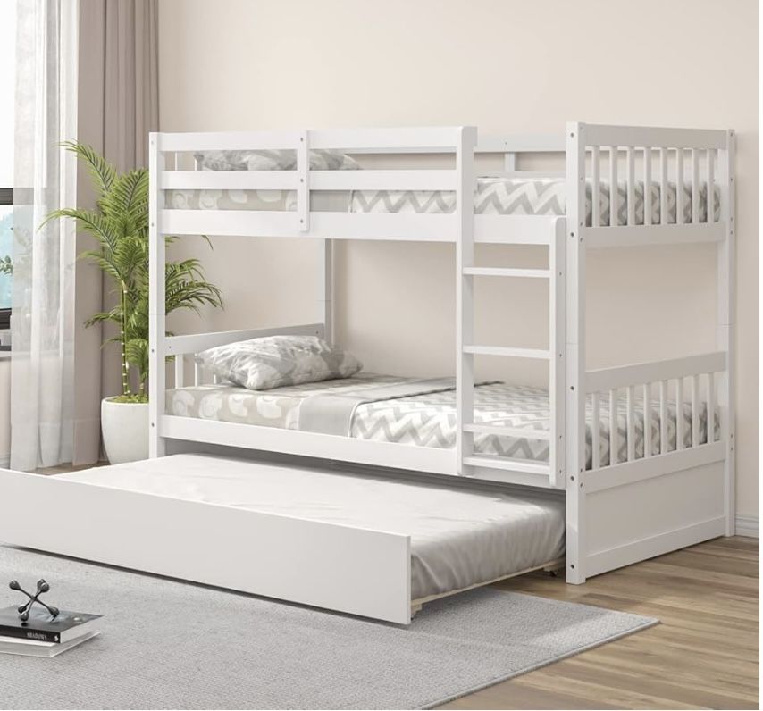 White Bunk Bed- Excellent Condition