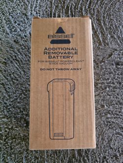 Bissell Additional Removable Battery for POWERCLEAN Stick Vacuum