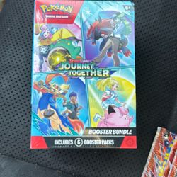 Pokemon Journey Together Booster Bundle. 