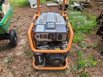 Rigid generator 8000 Running Watts.10000 Starting Watts