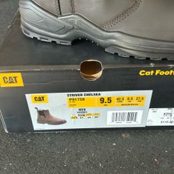 CAT Brand New Steel Toe Work Boots