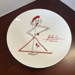 Penelope Cruz Whatever it Takes Signed* and Numbered 8" Plate