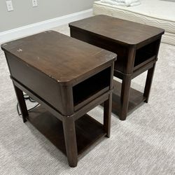 Charging Station End Tables (Qty 2)