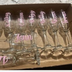 Personalized Wine Glasses 