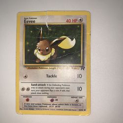 old evee pokemon card