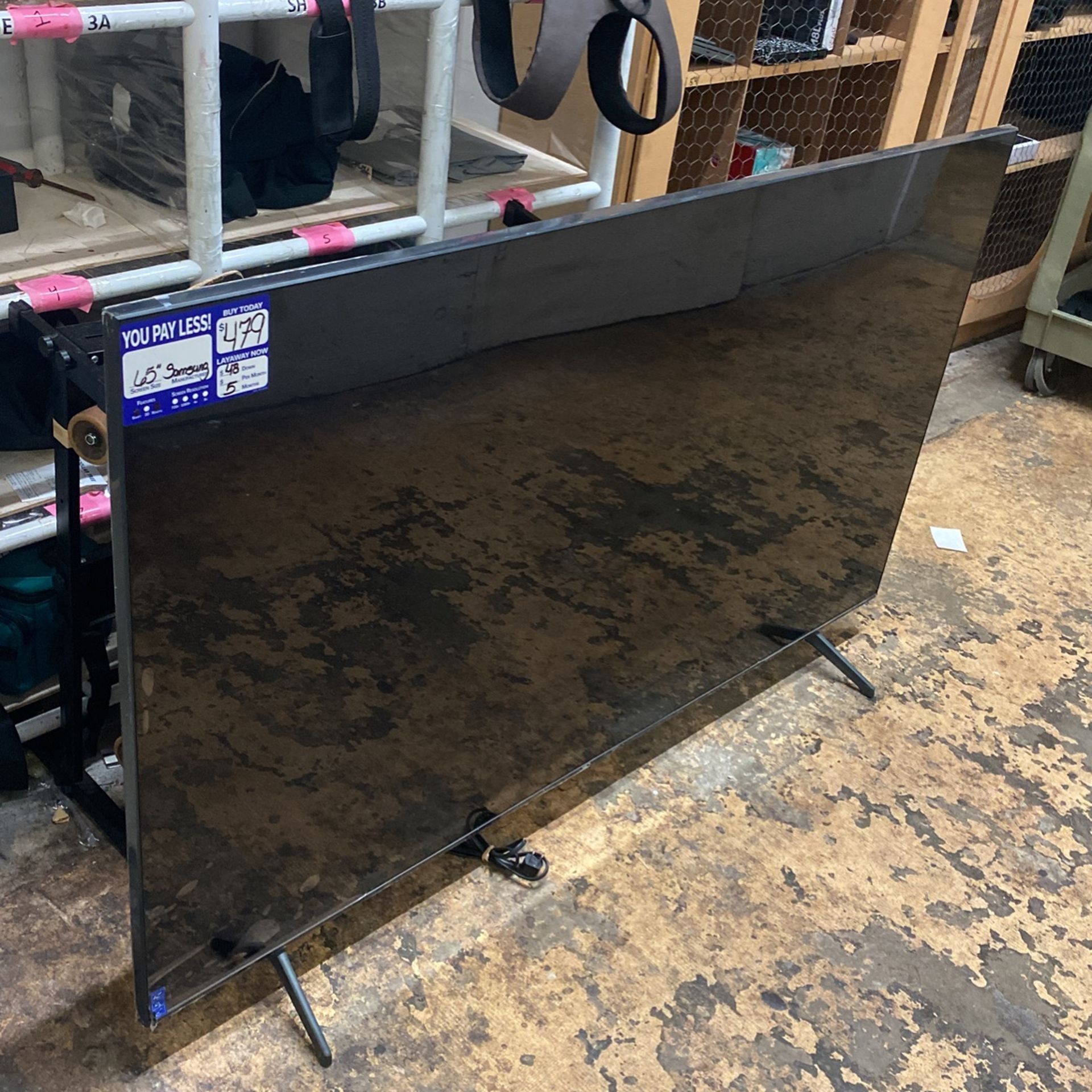 65” Samsung Tv $250.00  Or Layaway For $30 Down 