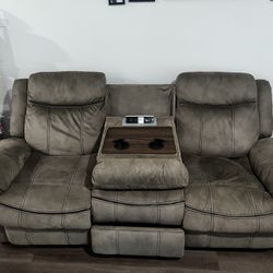 Recliner Couch Set 