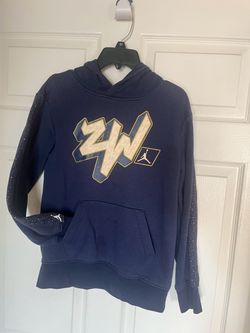 Jordan Zion Williamson Navy Blue Hoodie