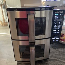 Air fryer double top