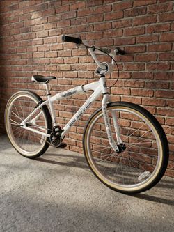 NEW 2026 SE BIG RIPPER 29 ARCTIC WHITE SINGLE SPEED FREESTYLE WHEELIE BMX BIKE