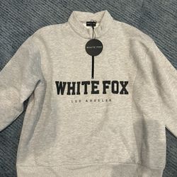 BRAND NEW WHITE FOX a SWEATSHIRT 