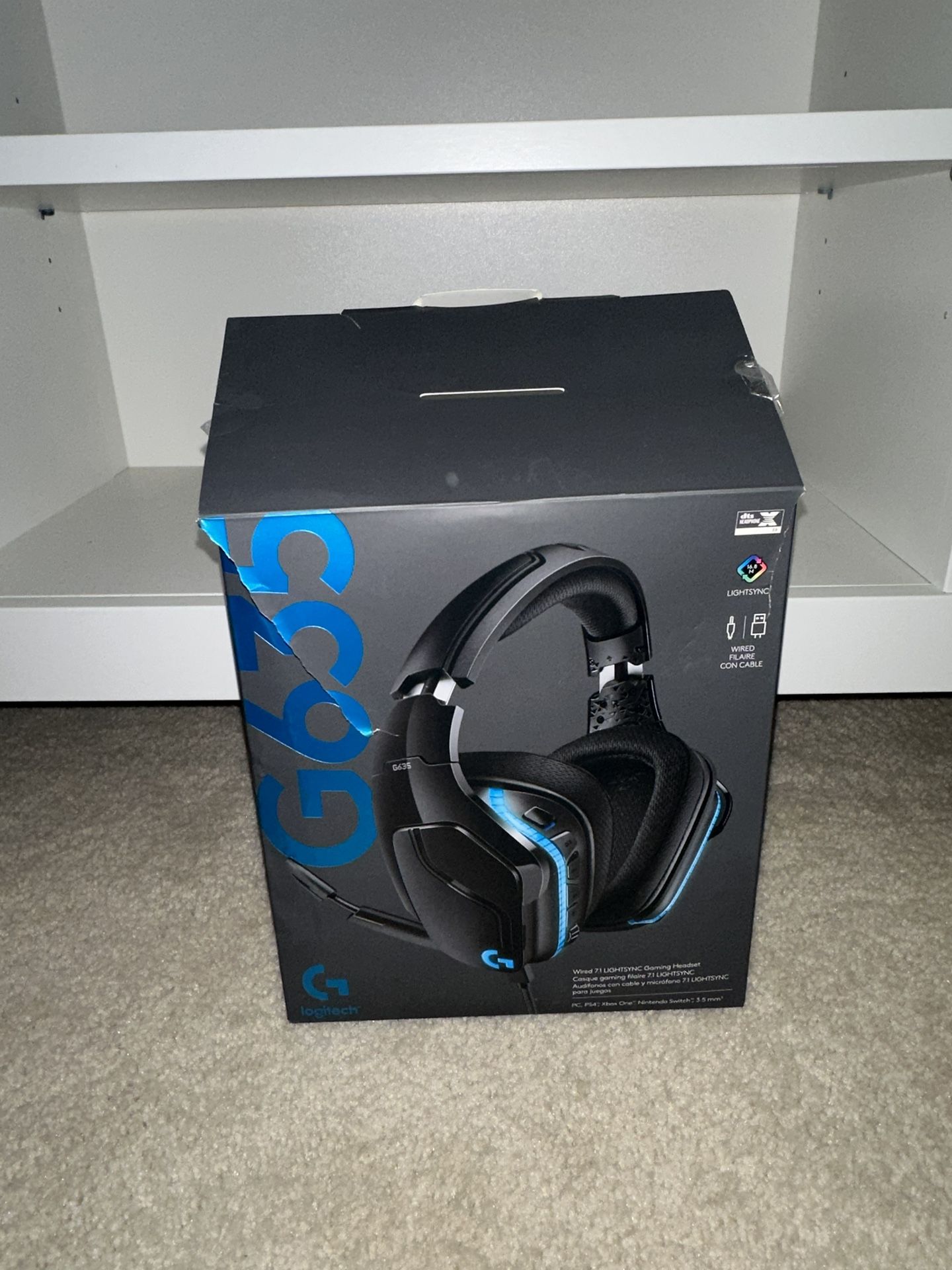 Logitech G635 Casque Gamer