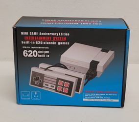 Mini Game Entertainment System w/ 620 Classic Games